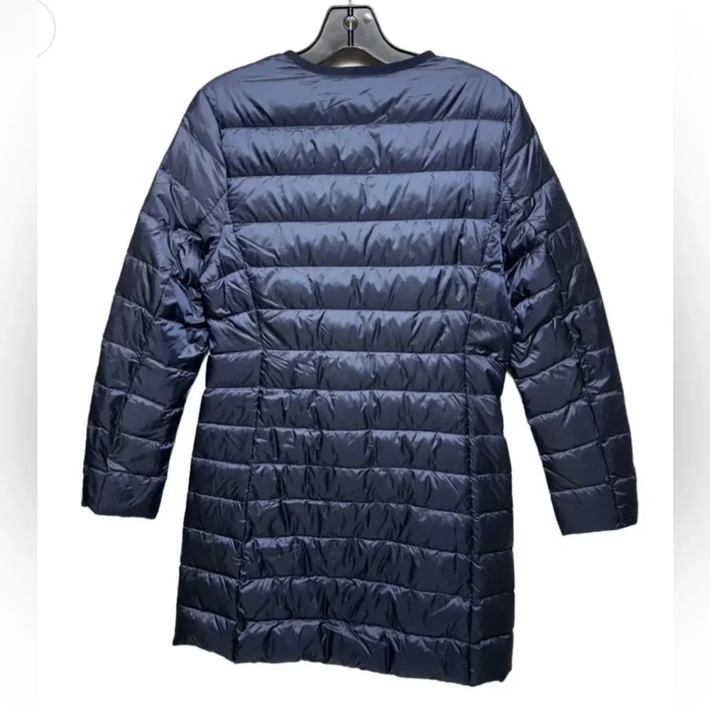 ‼️Uniqlo Blue Ultra Thin Light Down Jacket Size Small - Picture 3 of 10
